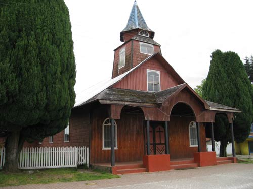 Old wooden churches Patagonia