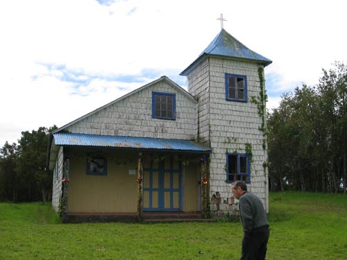 Chiloe wooden church