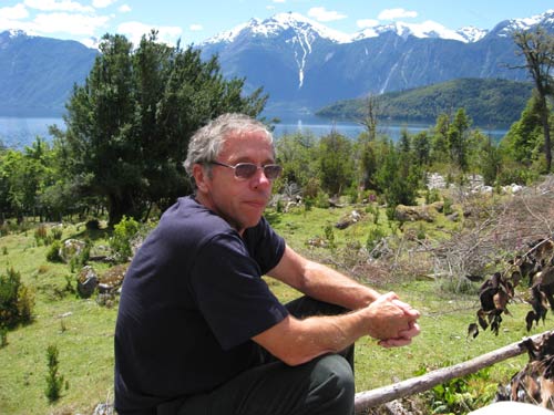 david and  Carretera Austral in Patagonia