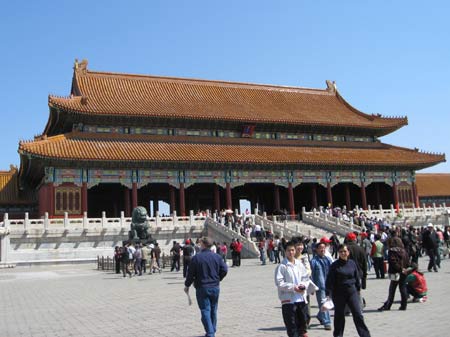 Buildings in Forbidden City