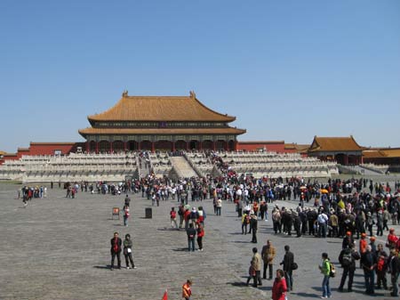 Central route Forbidden City