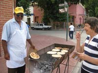 tortillas in the street