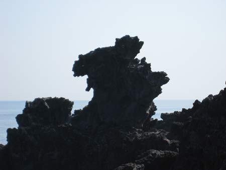 Dragons head rock, cheju