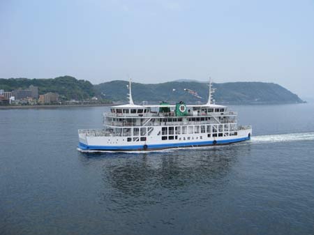 Kagoshima, Japan ferry