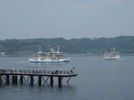 Kagoshima, Japan ferries