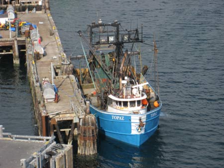 fishing boats kodiak harbour