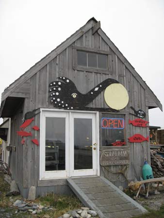 Homer AK Wooden house