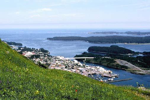 Kodiak from above