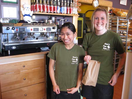 Bears Paw Bakery Jasper Alberta staff