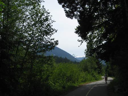 Walking around Whistler BC