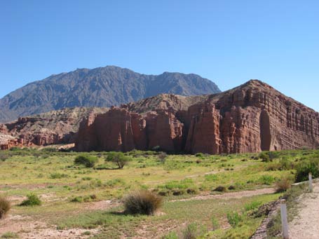 road from Cafayate to Salta
