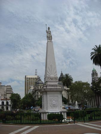 walking round Buenos Aires