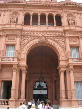 walking round Buenos Aires