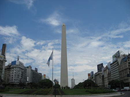 walking round Buenos Aires