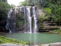 hotel el Salton waterfall