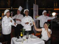 Master chefs dinner, MS Volendam